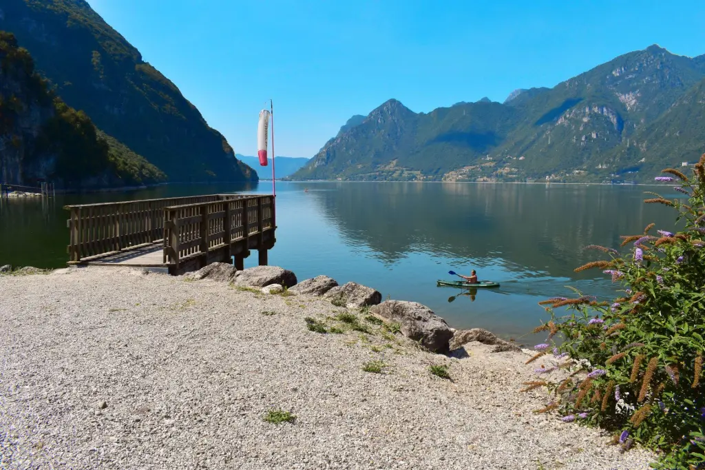 Wir sind am ldrosee, Camping Miralago