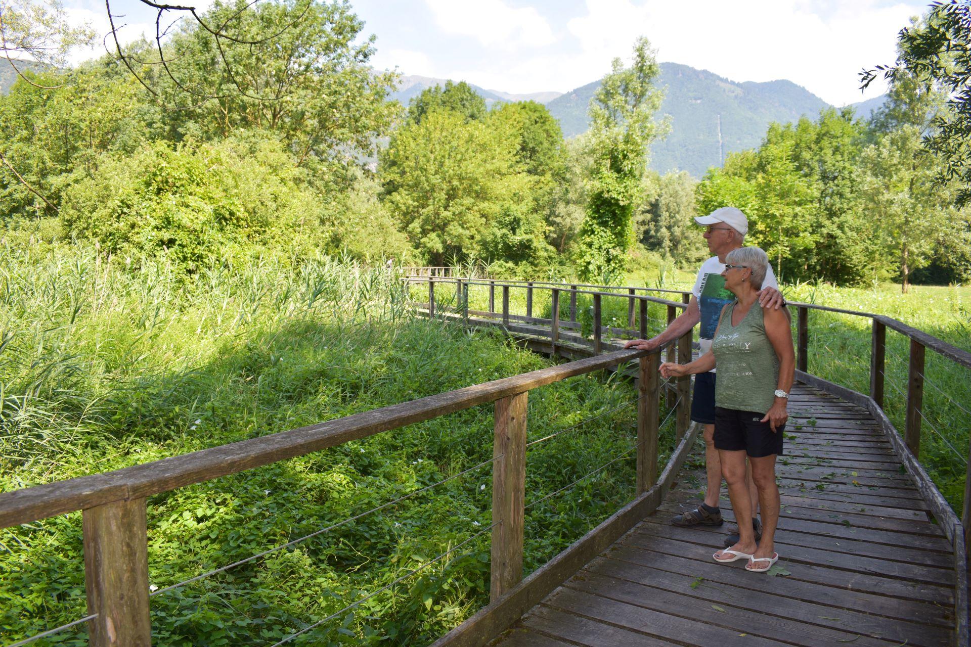 Passeggiata nel biotipo del lago d'Idro