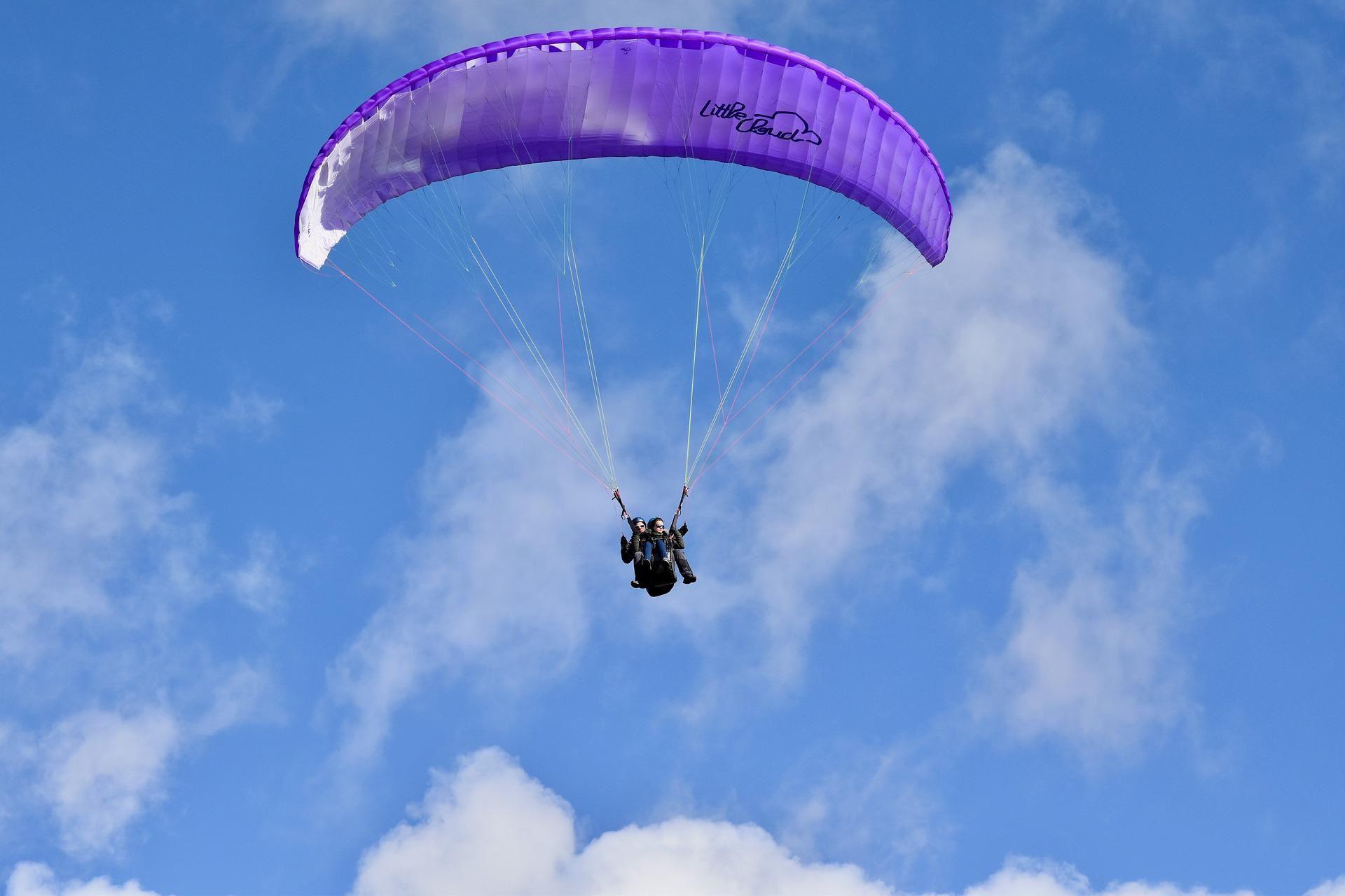 parapendio volo tandem lago d'Idro